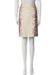 Akris Punto Graphic Print Knee-Length Skirt