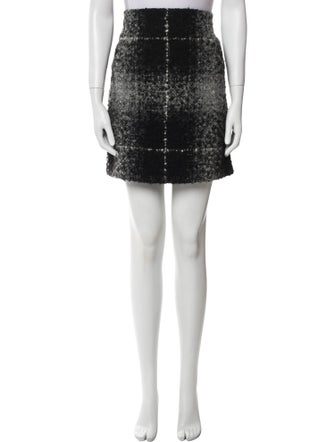 Akris Punto Wool Mini Skirt