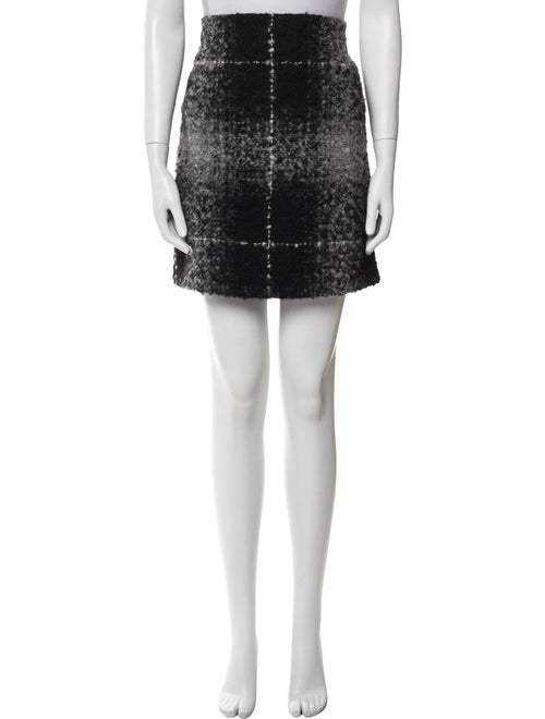 Akris Punto Wool Mini Skirt