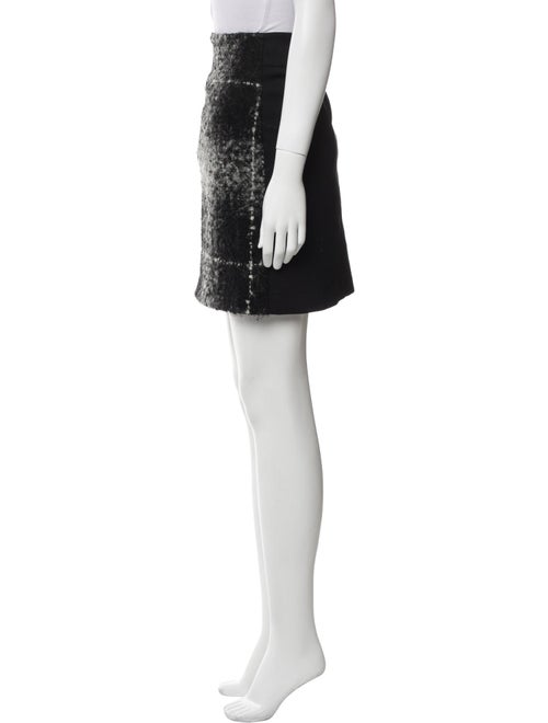 Akris Punto Wool Mini Skirt