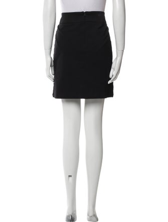 Akris Punto Wool Mini Skirt