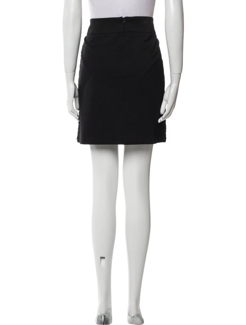 Akris Punto Wool Mini Skirt
