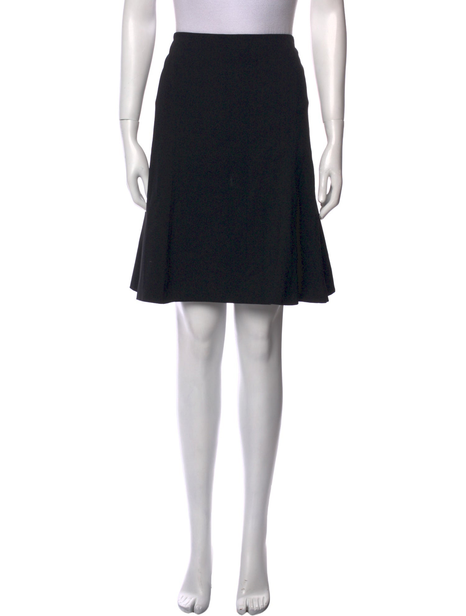 Akris Punto Wool Knee-Length Skirt