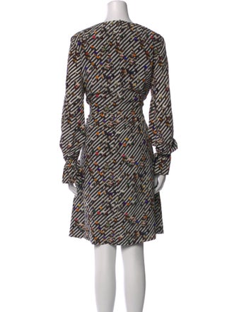 Akris Punto Silk Knee-Length Dress