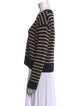 Akris Punto Virgin Wool Striped Sweater
