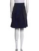 Akris Punto Pleated Accents Knee-Length Skirt
