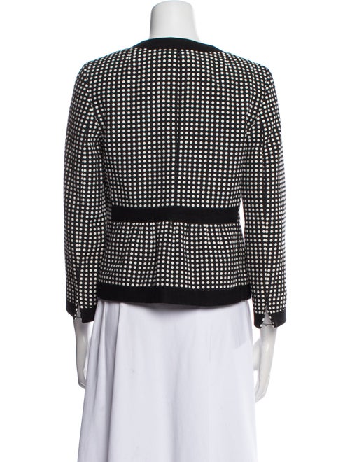 Akris Punto Polka Dot Print Evening Jacket