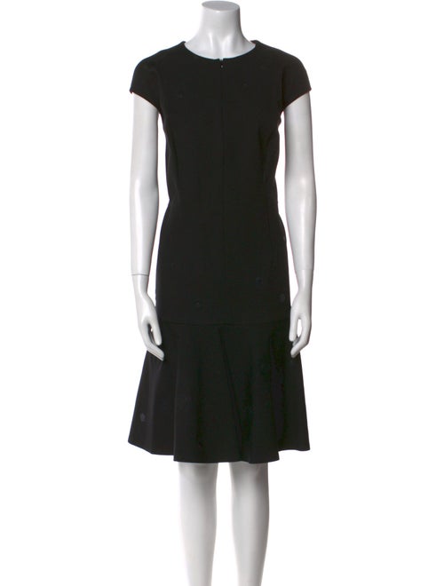 Akris Punto Crew Neck Knee-Length Dress