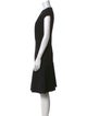 Akris Punto Crew Neck Knee-Length Dress