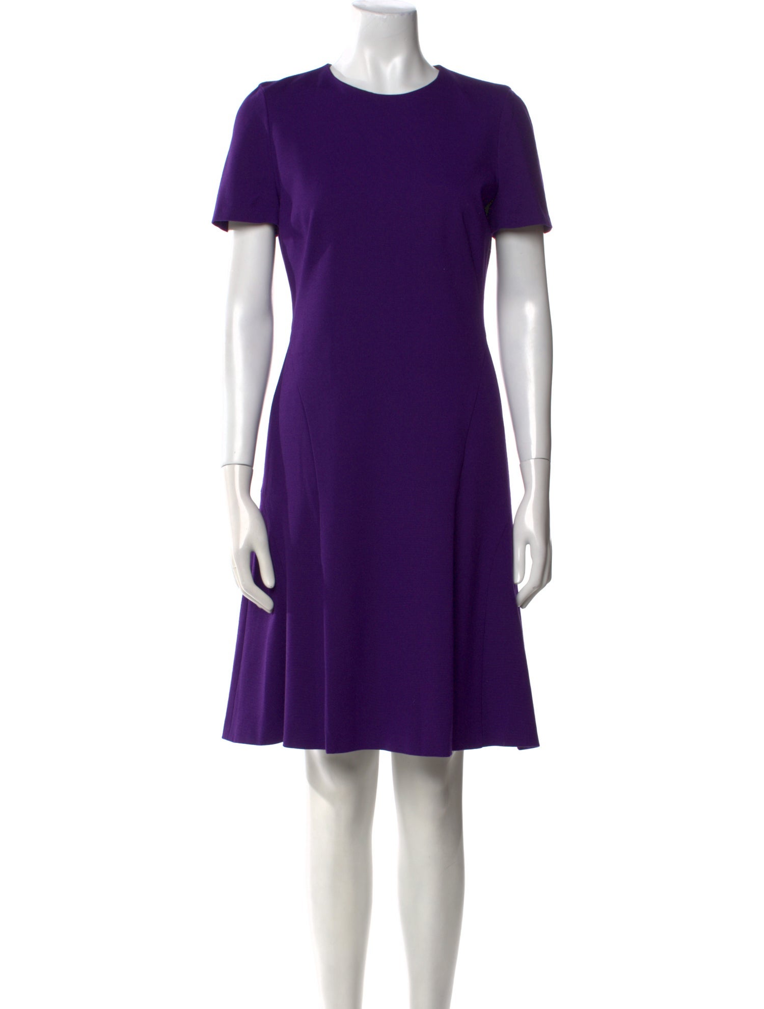 Akris Punto Crew Neck Knee-Length Dress