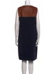Akris Punto Wool Knee-Length Dress