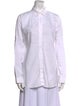 Akris Punto Long Sleeve Button-Up Top