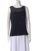 Akris Punto Scoop Neck Sleeveless Top