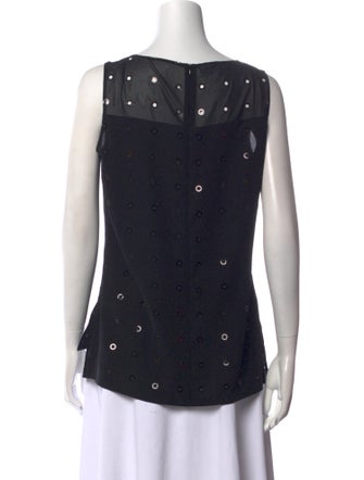 Akris Punto Scoop Neck Sleeveless Top