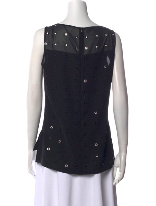 Akris Punto Scoop Neck Sleeveless Top