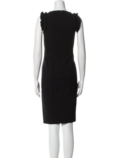Akris Punto Bateau Neckline Knee-Length Dress