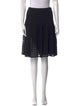 Akris Punto Pleated Accents Knee-Length Skirt