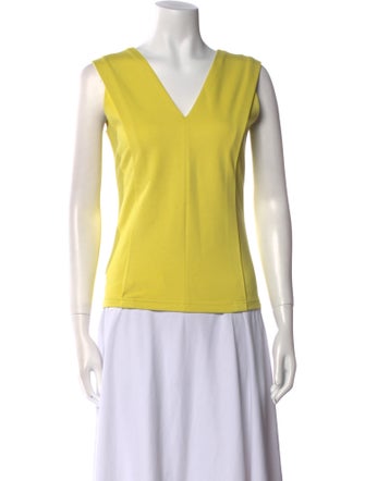Akris Punto V-Neck Sleeveless Top