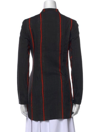 Akris Punto Wool Printed Tunic