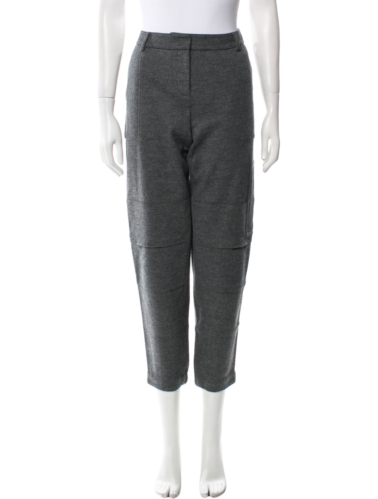 Akris Punto Wool Skinny Leg Pants