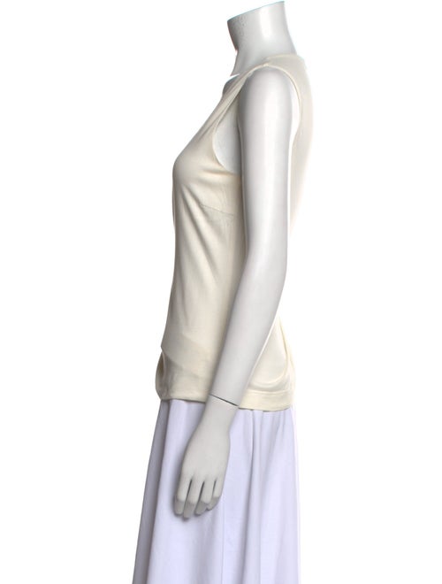 Akris Punto Square Neckline Sleeveless Top