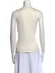 Akris Punto Square Neckline Sleeveless Top