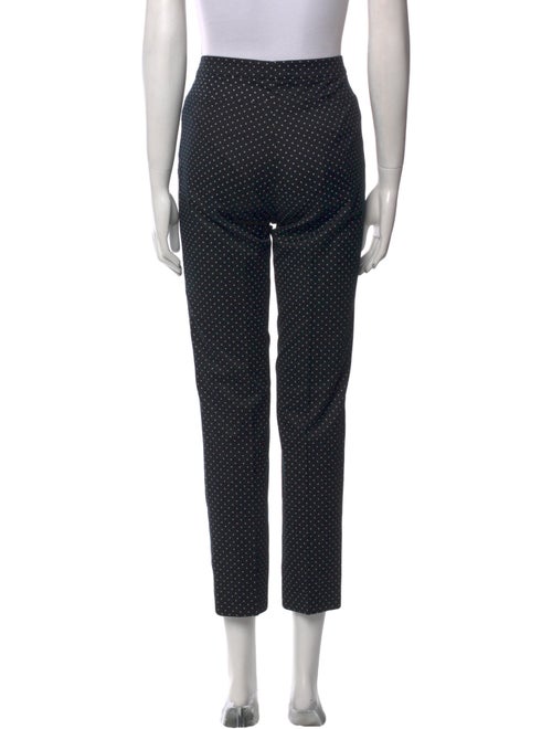 Akris Punto Polka Dot Print Straight Leg Pants