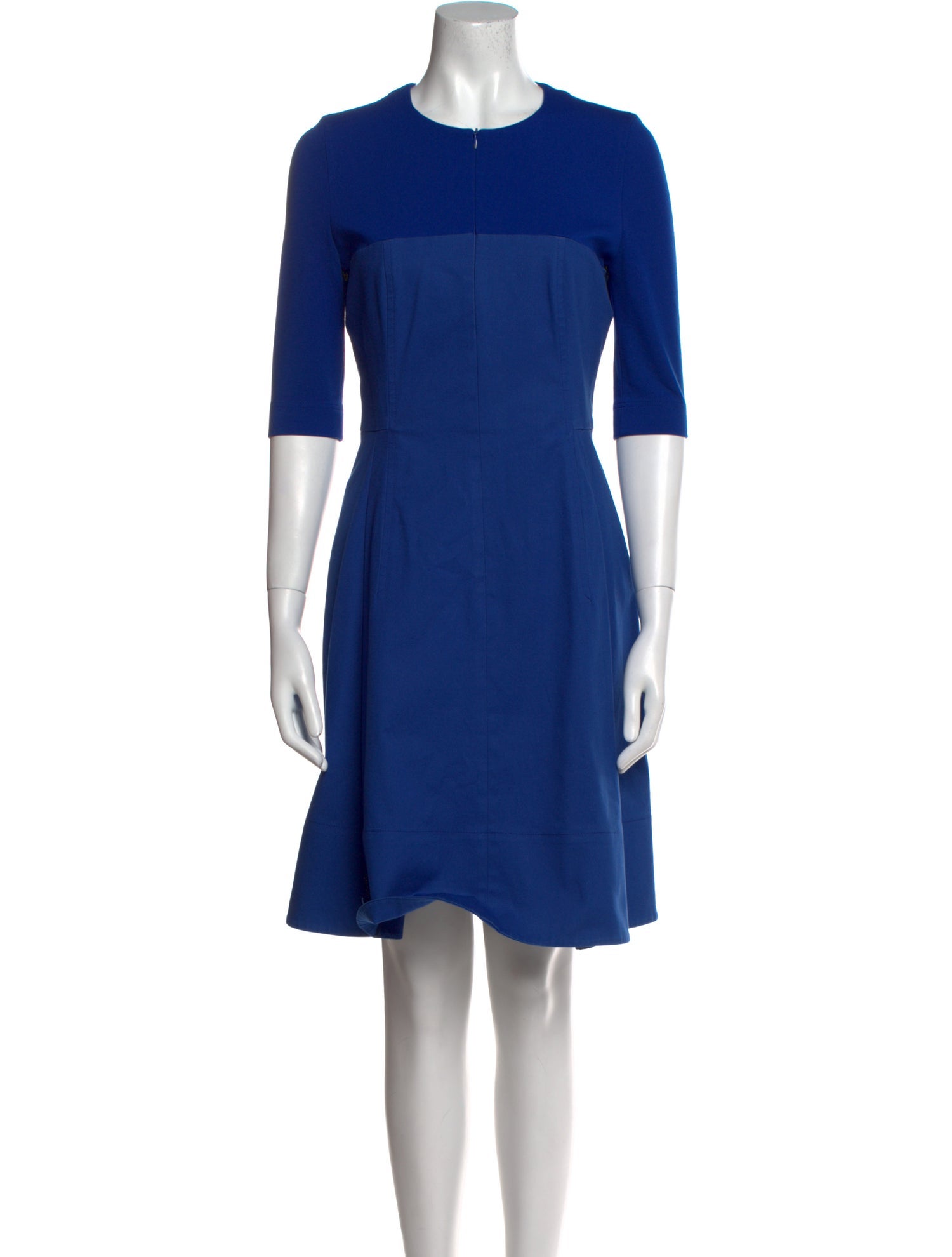 Akris Punto Crew Neck Knee-Length Dress