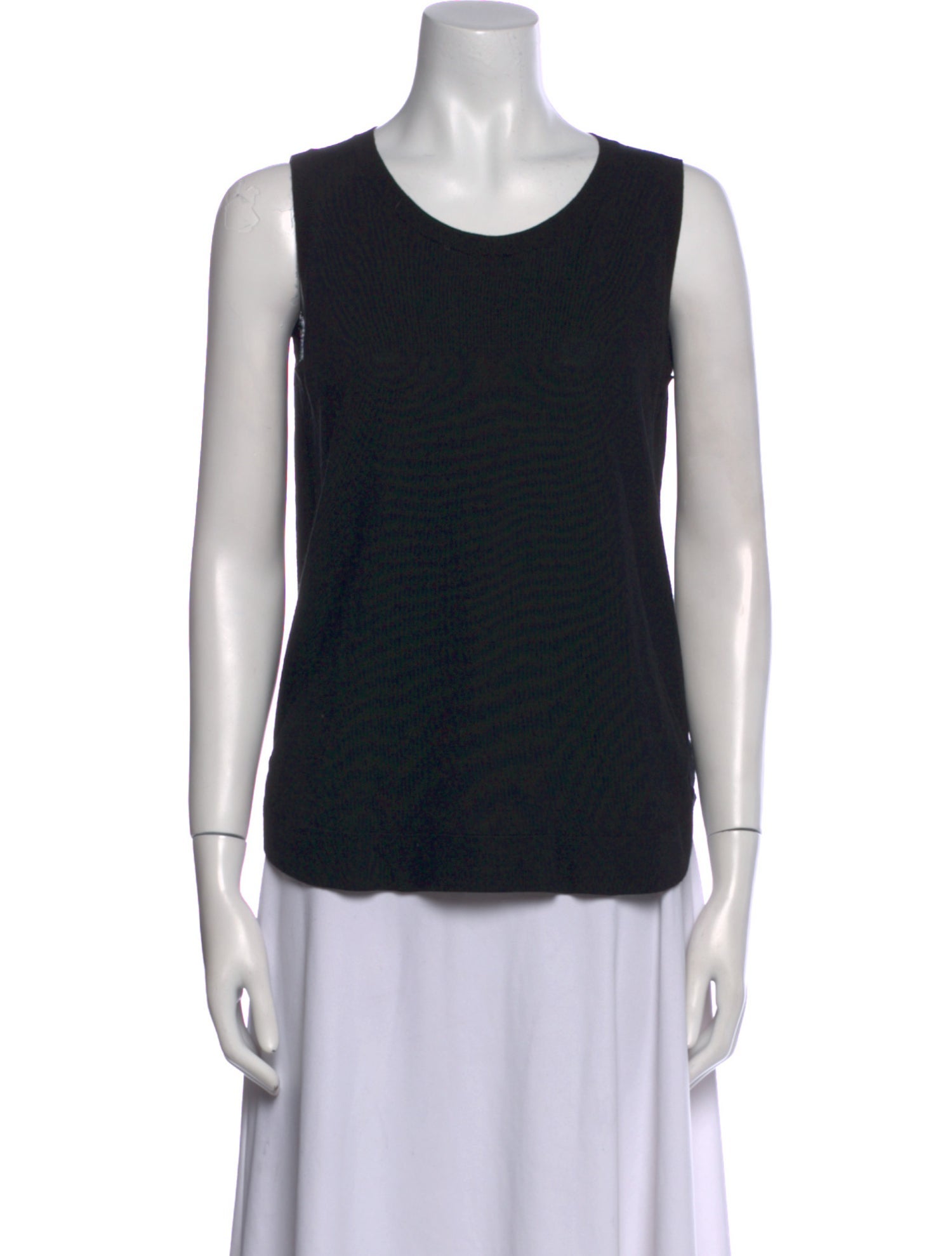 Akris Punto Scoop Neck Sleeveless Top