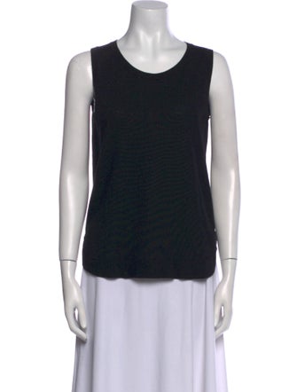 Akris Punto Scoop Neck Sleeveless Top