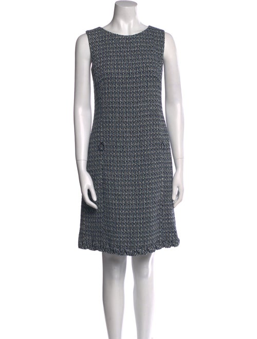 Akris Punto Printed Knee-Length Dress