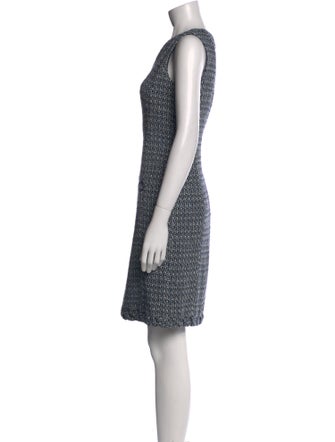 Akris Punto Printed Knee-Length Dress