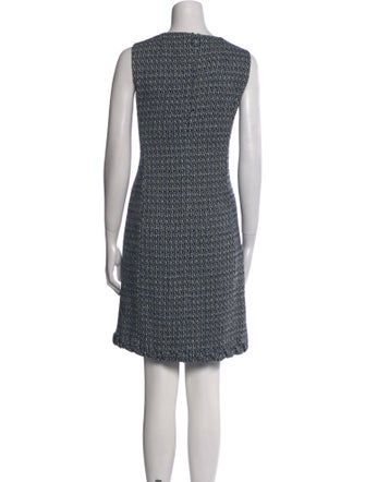 Akris Punto Printed Knee-Length Dress