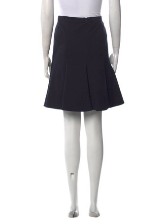 Akris Punto Ruffle Embellishment Knee-Length Skirt