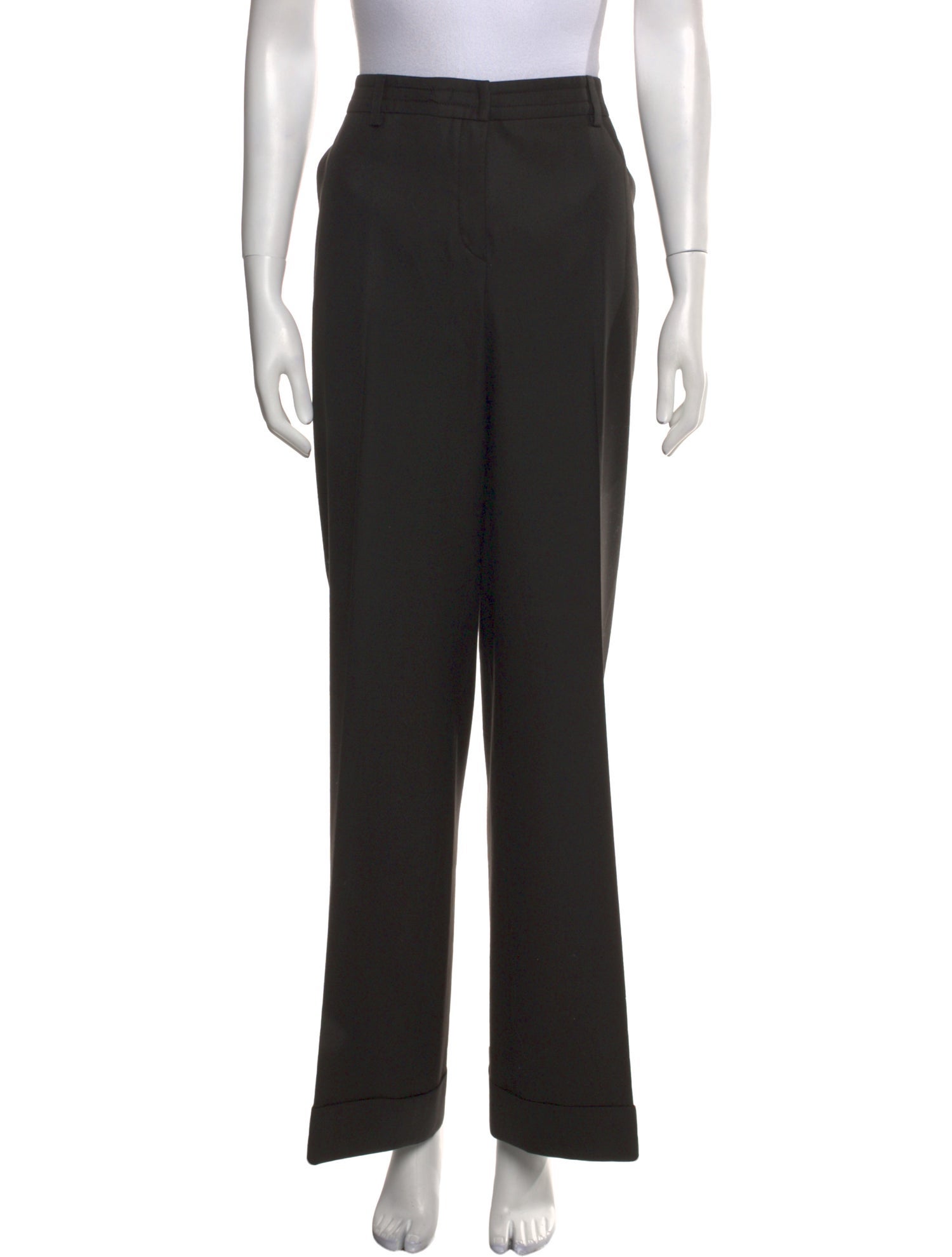 Akris Punto Wool Wide Leg Pants