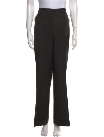 Akris Punto Wool Wide Leg Pants