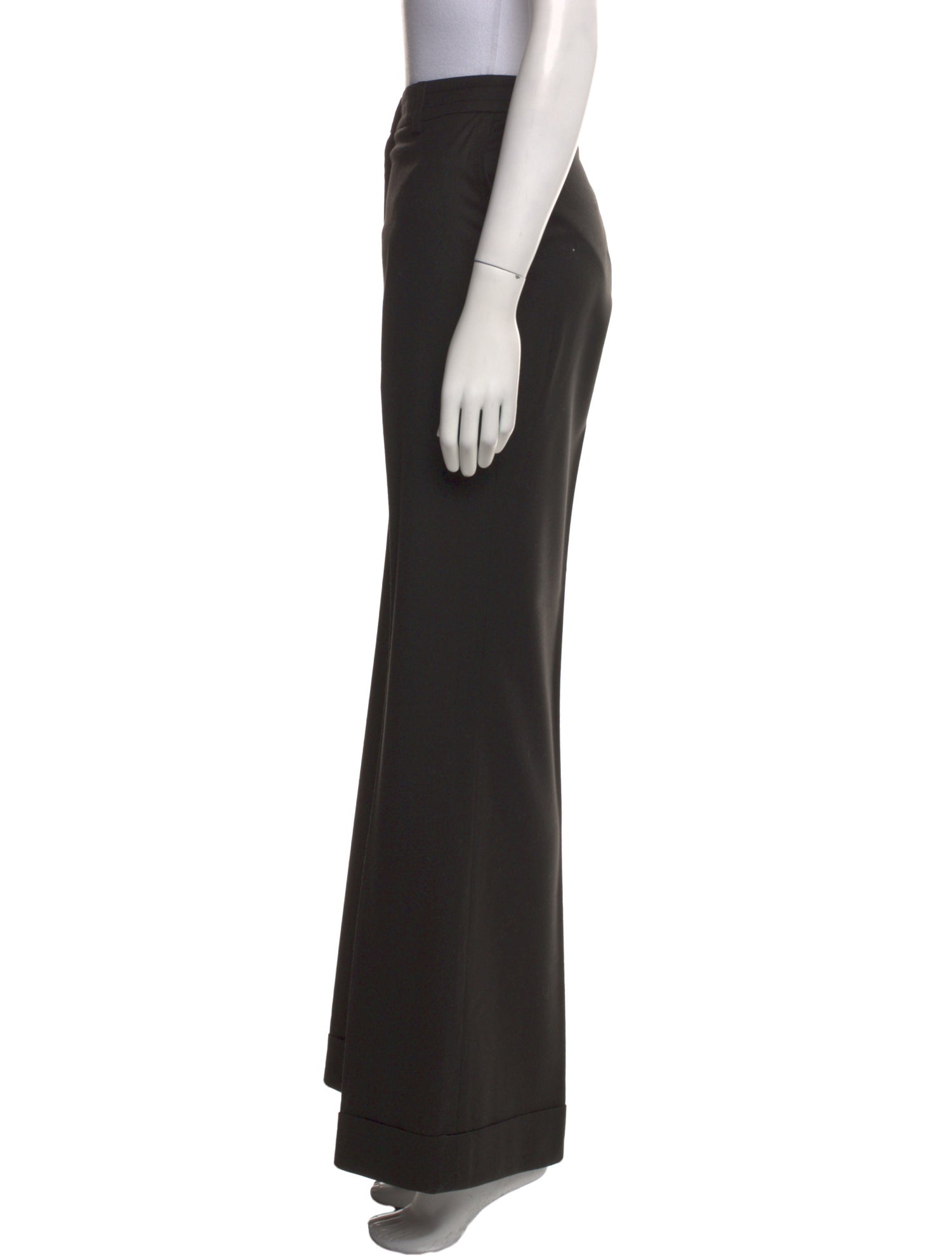Akris Punto Wool Wide Leg Pants