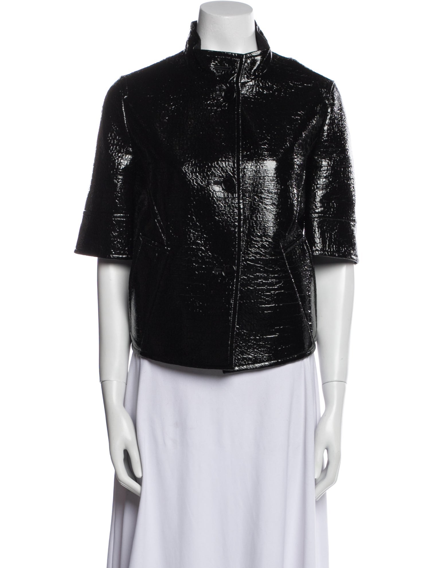 Akris Punto Printed Evening Jacket