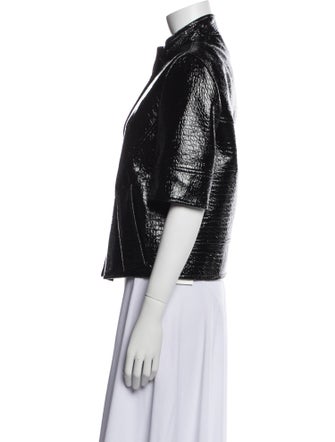 Akris Punto Printed Evening Jacket