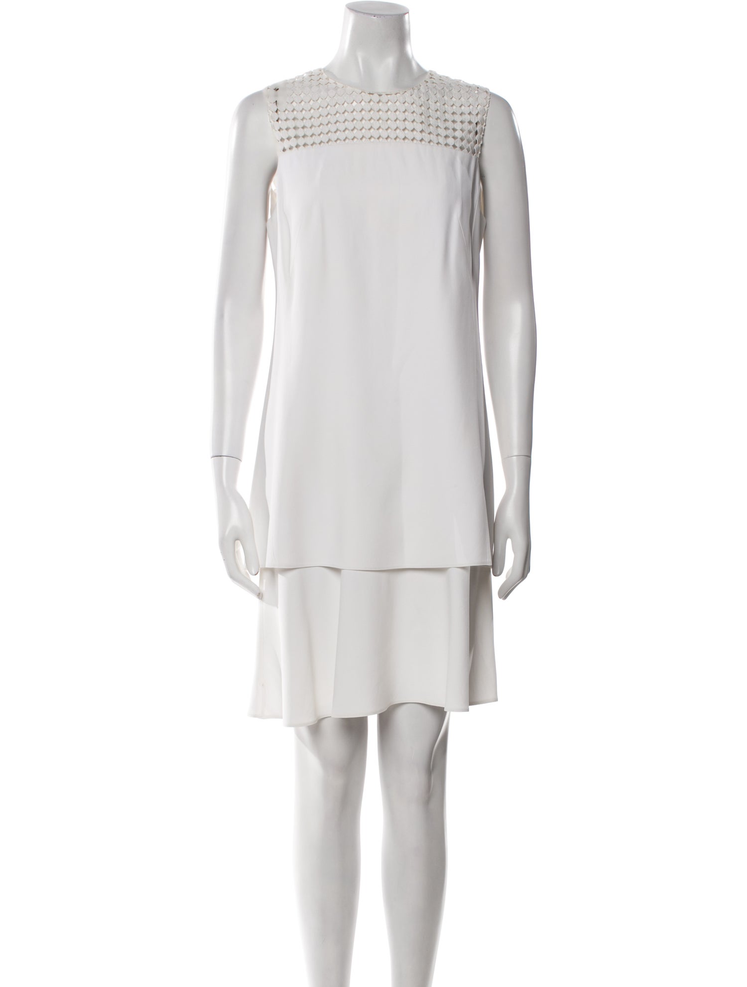 Akris Punto Crew Neck Mini Dress