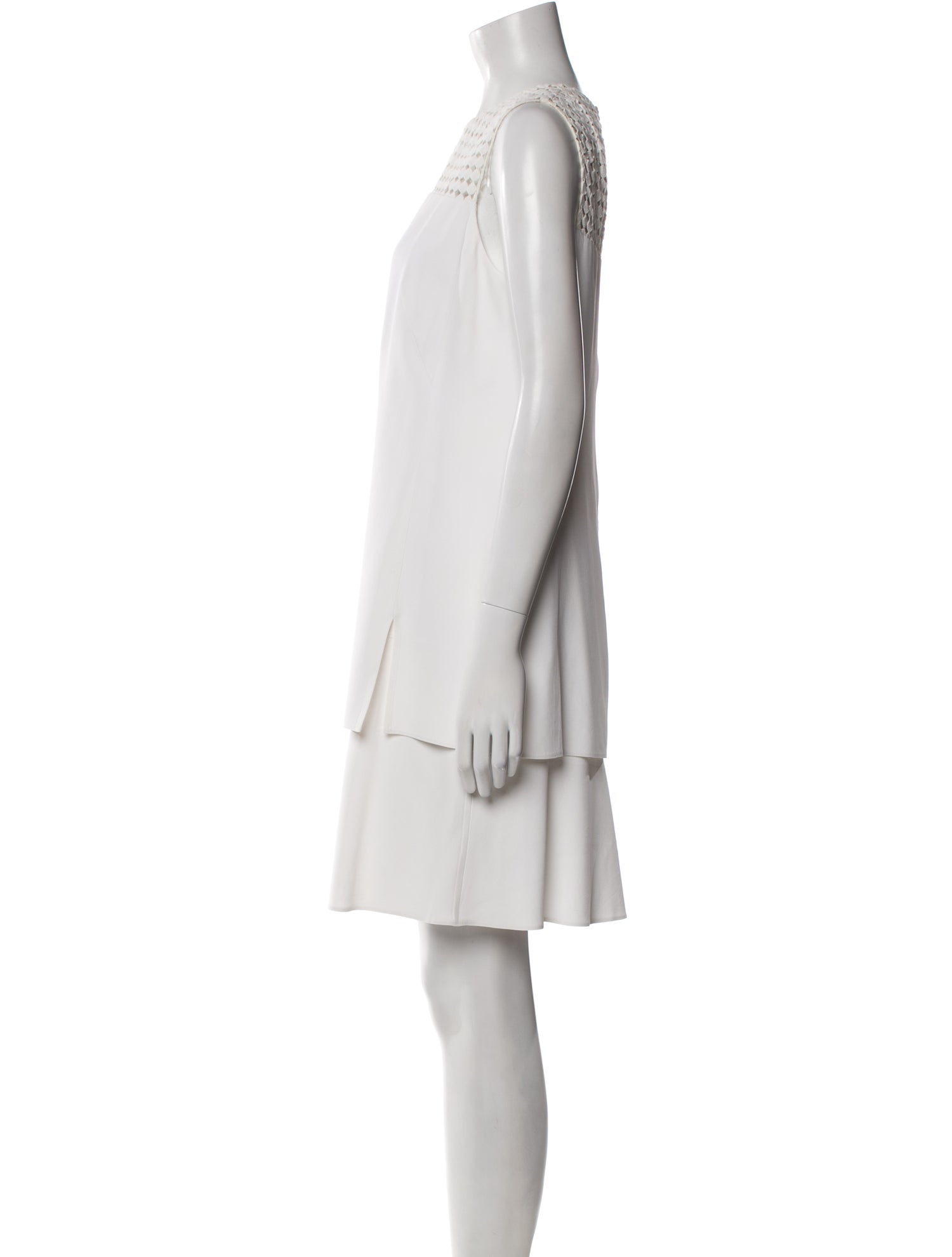 Akris Punto Crew Neck Mini Dress