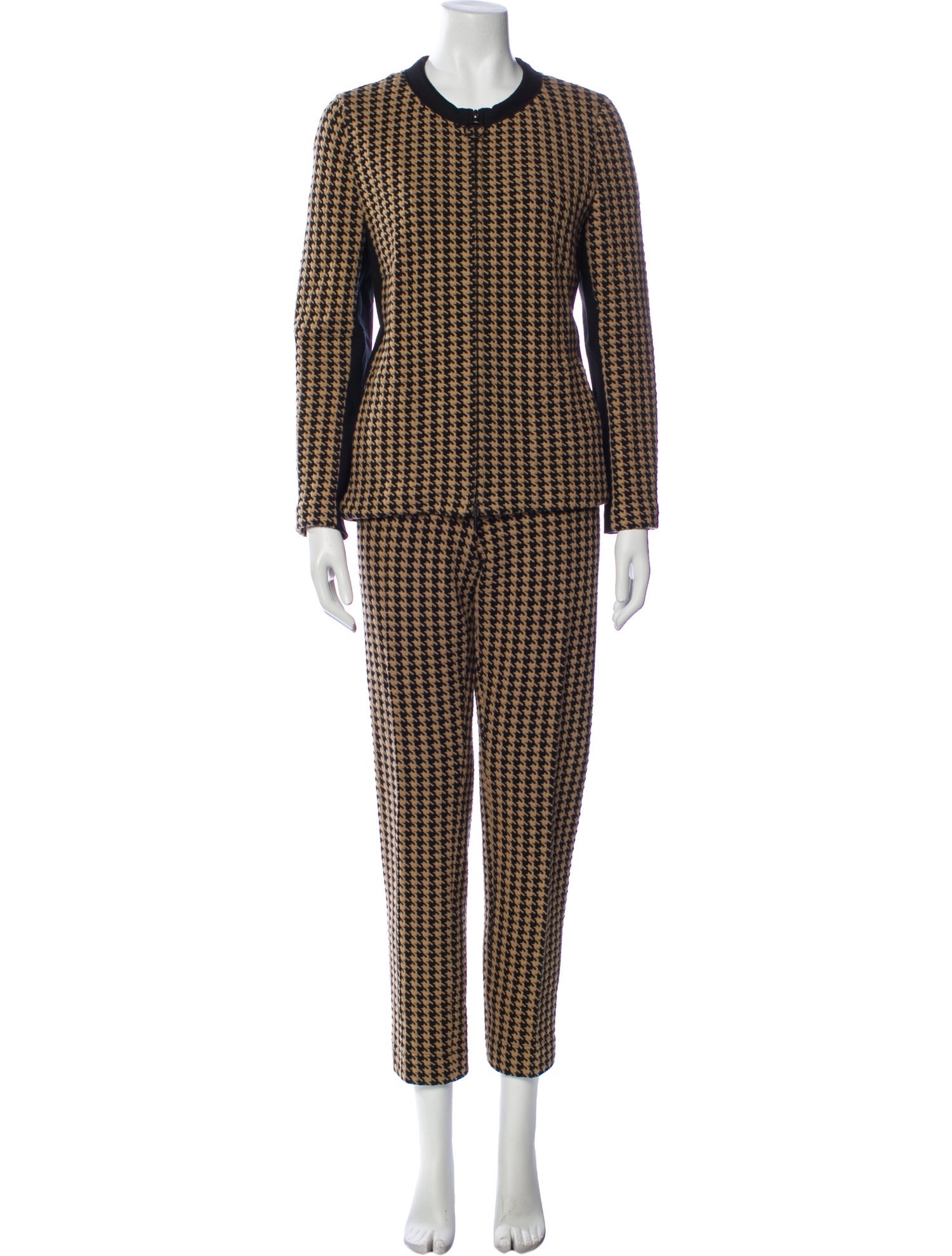 Akris Punto Houndstooth Print Set