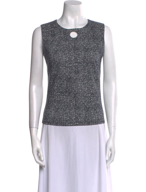Akris Punto Crew Neck Sleeveless Top