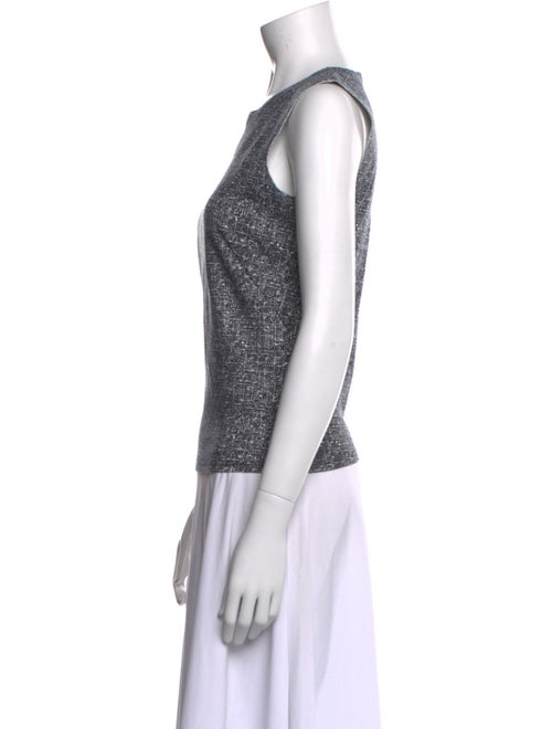 Akris Punto Crew Neck Sleeveless Top