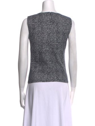 Akris Punto Crew Neck Sleeveless Top