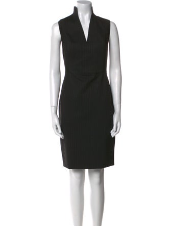 Akris Punto Wool Knee-Length Dress