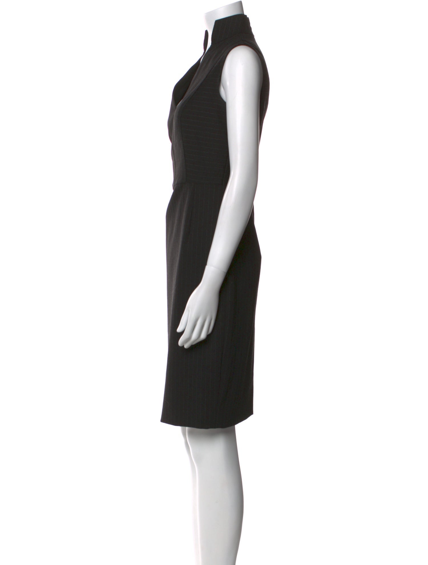 Akris Punto Wool Knee-Length Dress