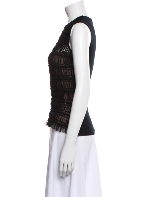 Akris Punto Crew Neck Sleeveless Top
