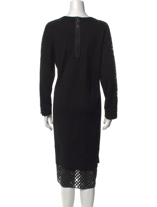 Akris Punto Wool Midi Length Dress