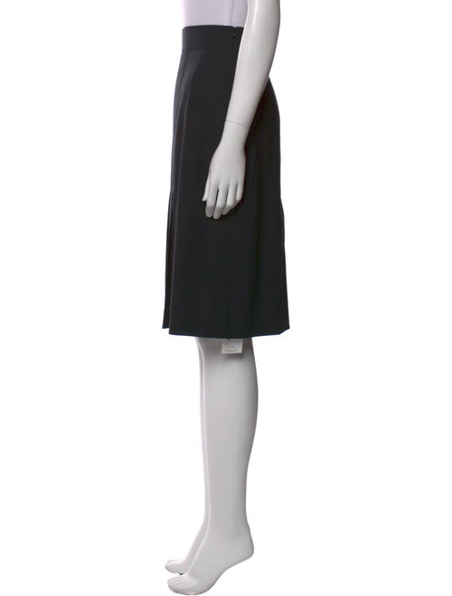 Akris Punto Wool Knee-Length Skirt